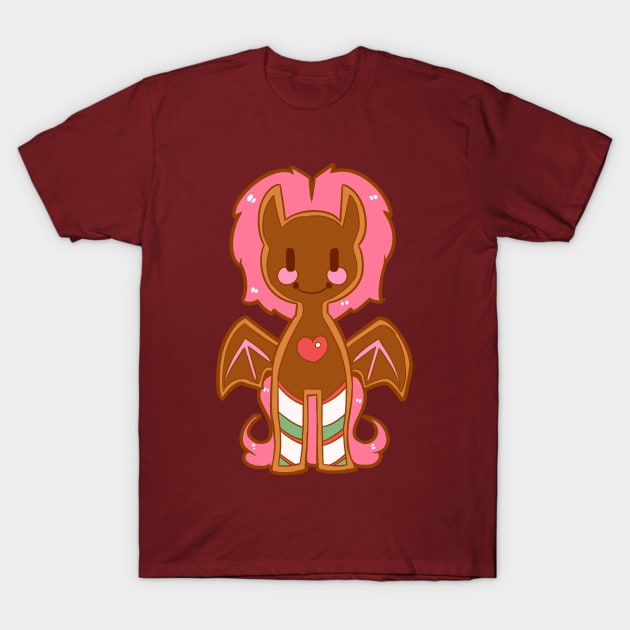 Gingerbread Pony Cookie T-Shirt by kelsmister